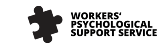 Lethbridge Piper & Associates image of a puzzle piece and the words 'workers' psychological support service' next to it
